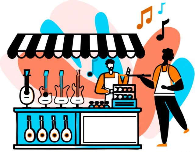 Header image for Musical Instrument Retailer