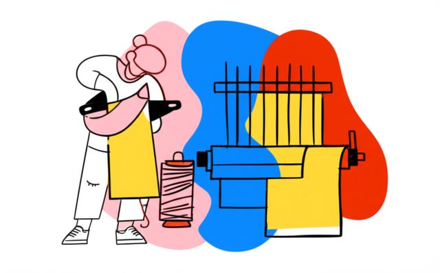 Header image for Textile Artist