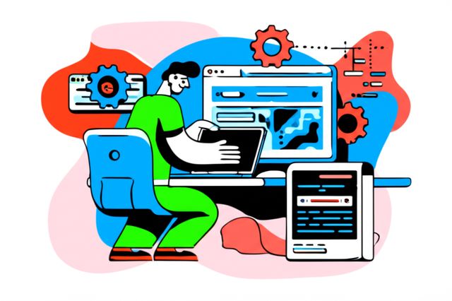 Header image for Website Developer