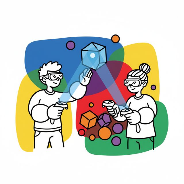 Image representing virtual reality